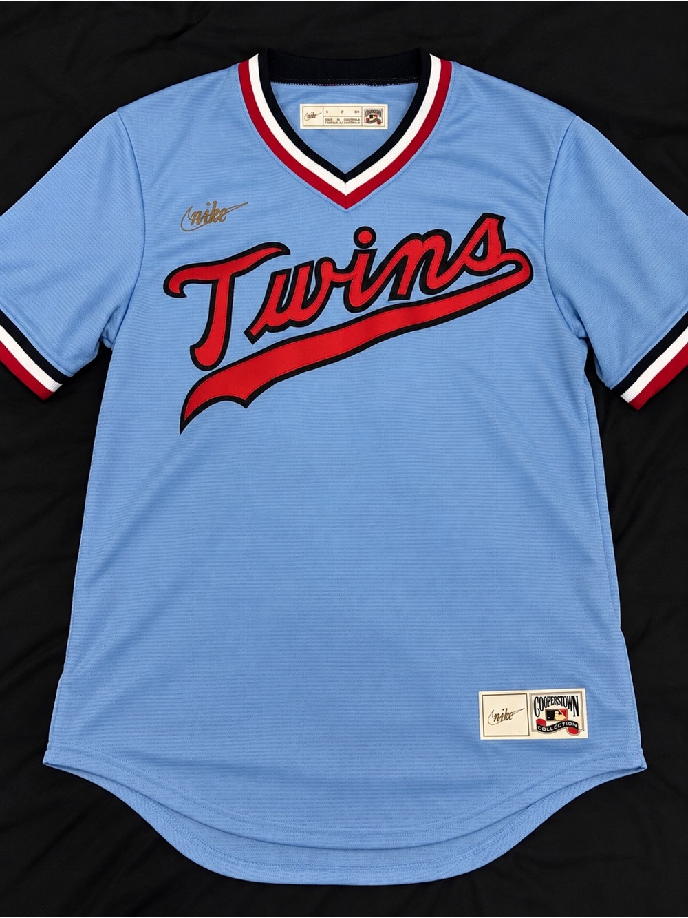 Nike Minnesota Twins Rod Carew #29 Cooperstown Collection Jersey Size S